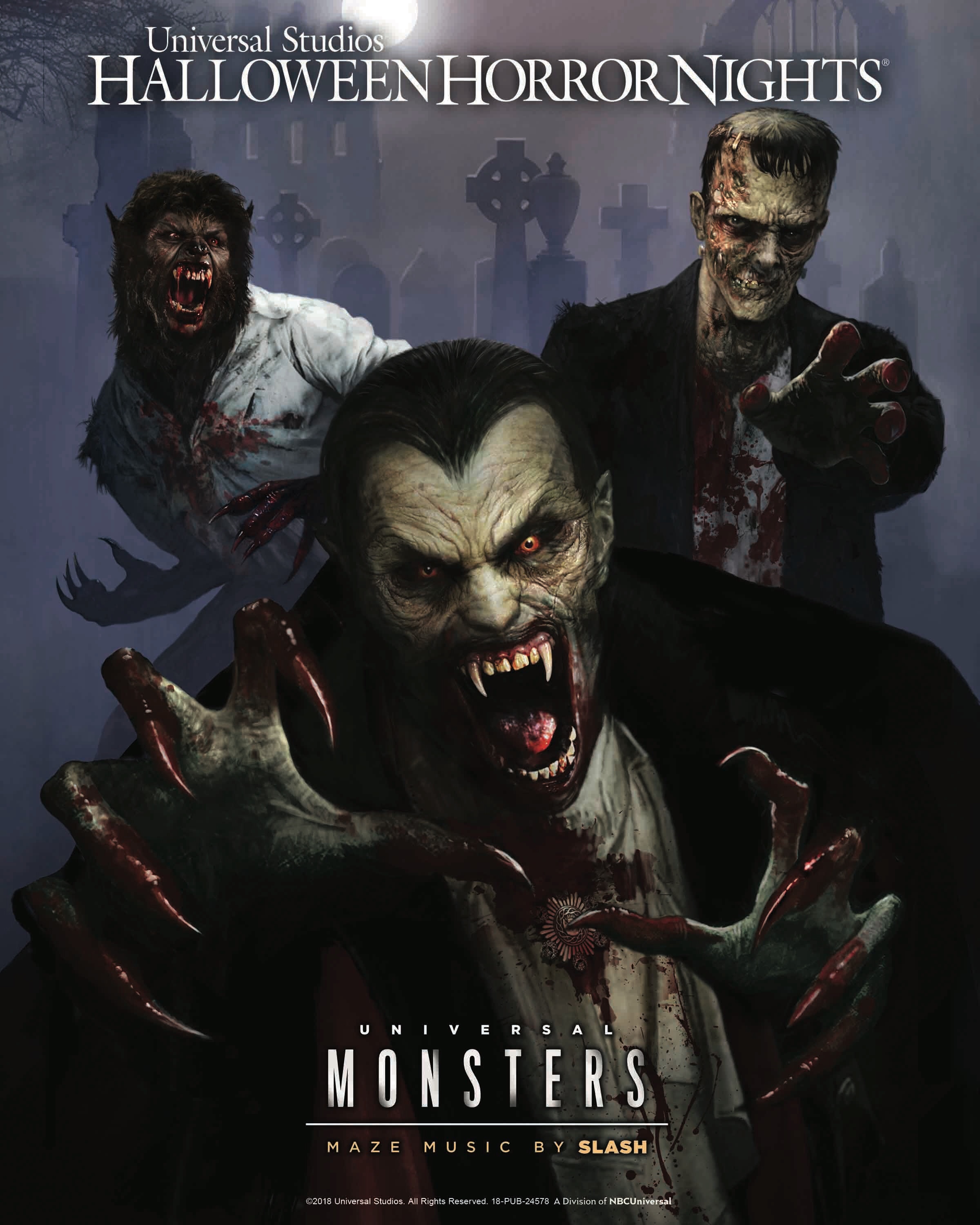 Dracula, Frankenstein, Wolf Man Coming to Universal Studio Hollywood’s