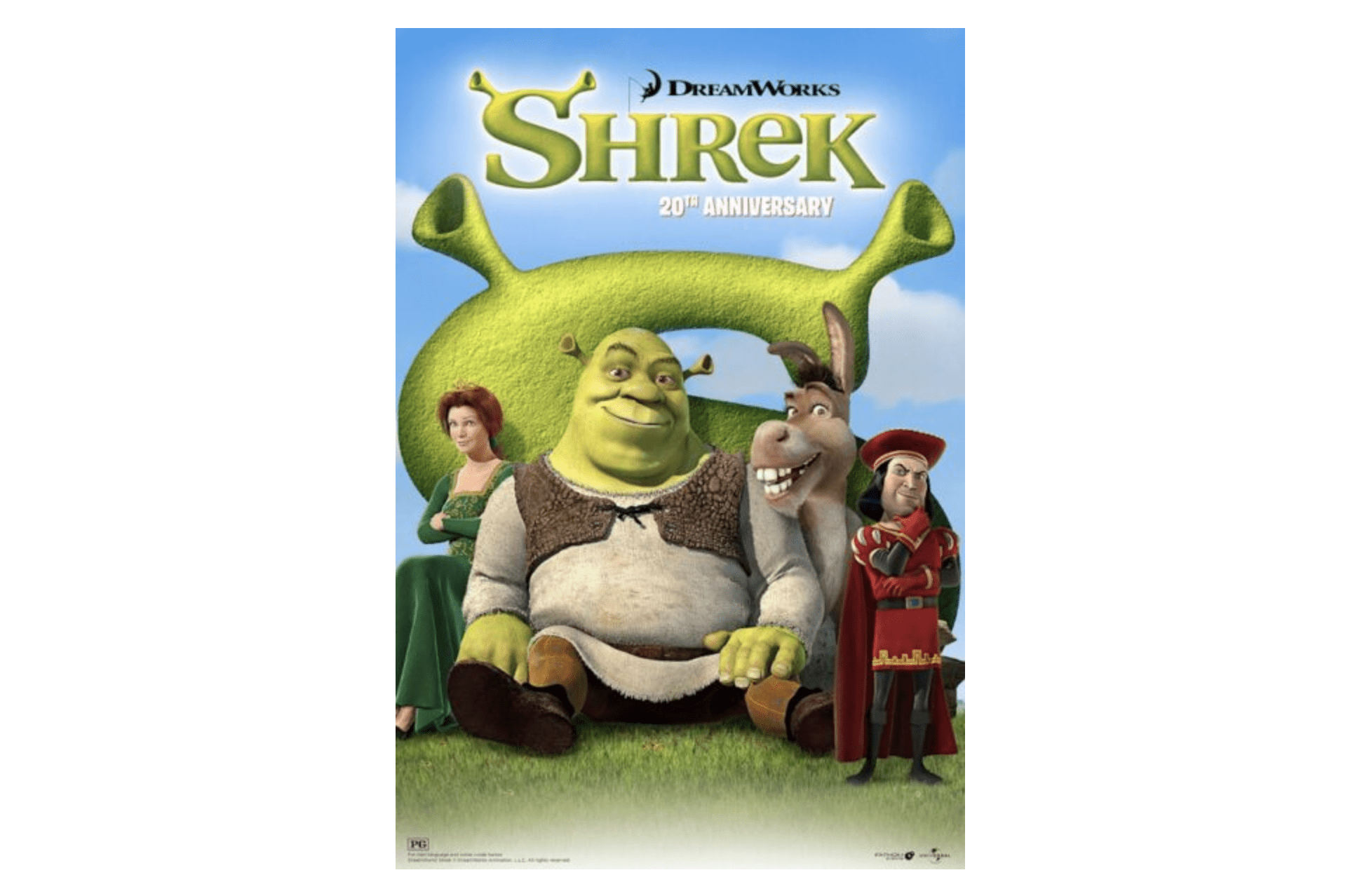 “shrek” Returns To The Big Screen To Celebrate 20th Anniversary, Apr 