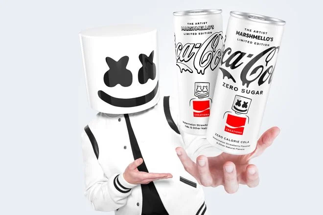 Marshmello x Coca-Cola Team Up for Limited-Edition Flavor, Strawberry ...