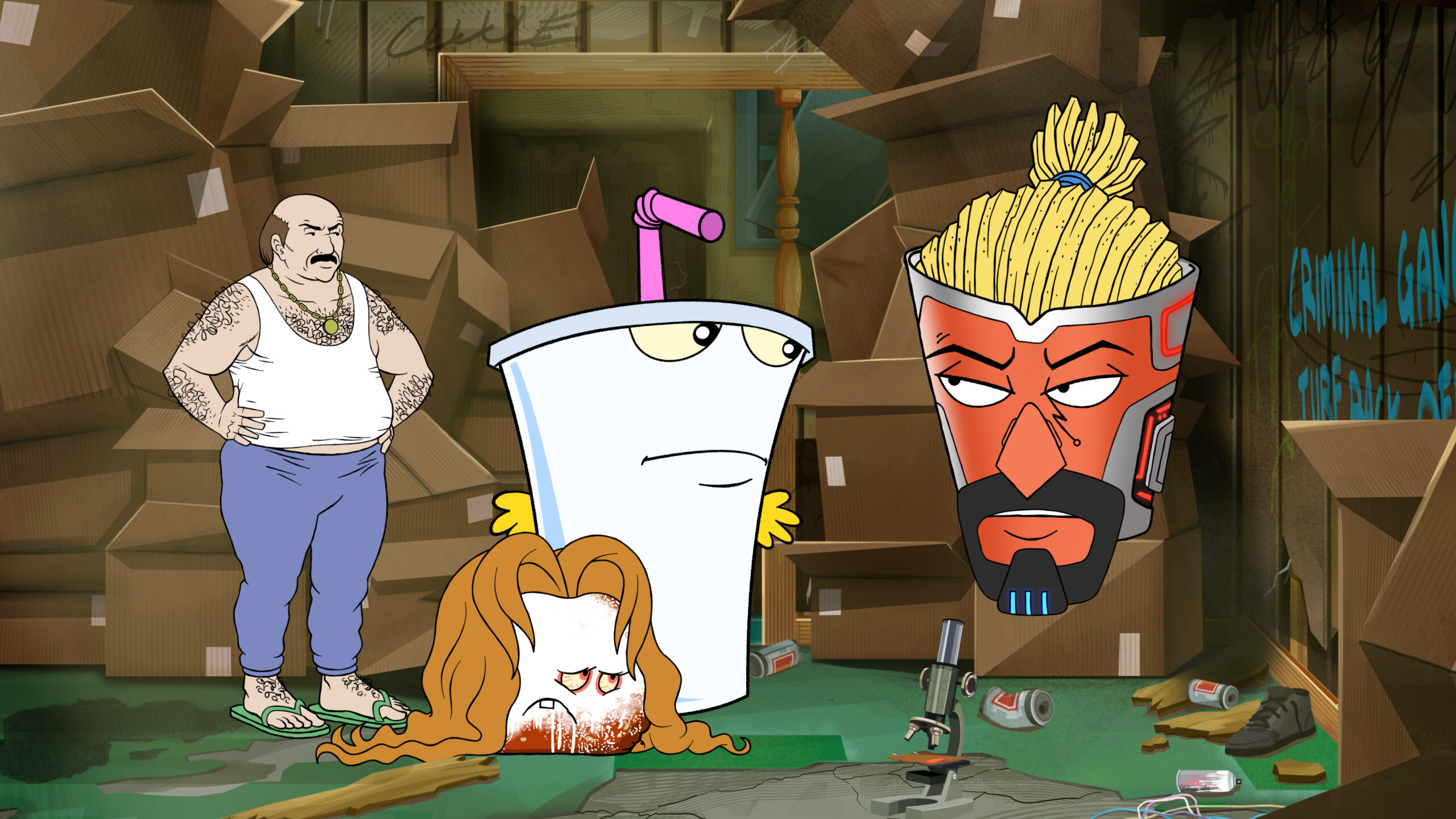 Adult Swim Orders New Episodes Of Aqua Teen Hunger Force Entertainment Rocks 2525