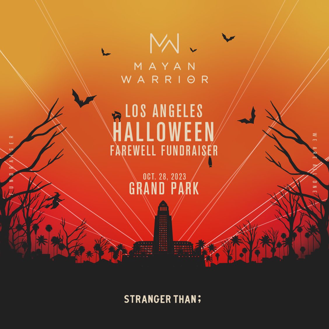 Mayan Warrior Announces Farewell Fundraiser, Halloween Los Angeles w