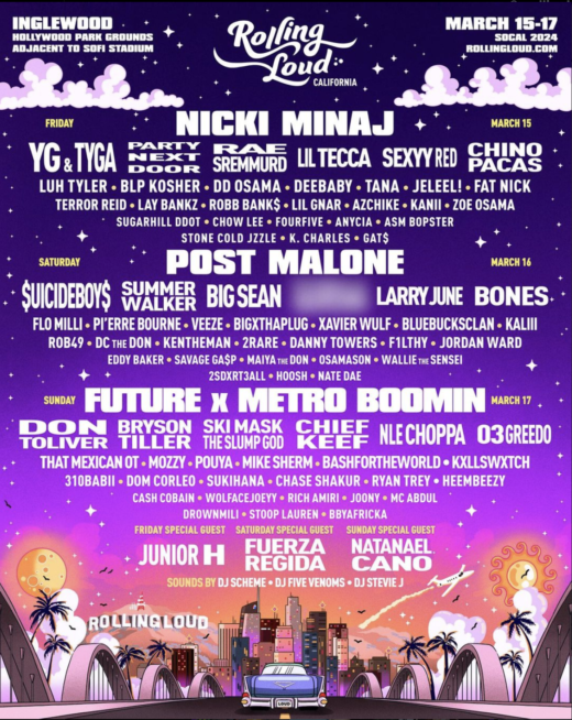 Nicki Minaj, Post Malone, and Future x Metro Boomin to Headline Rolling ...