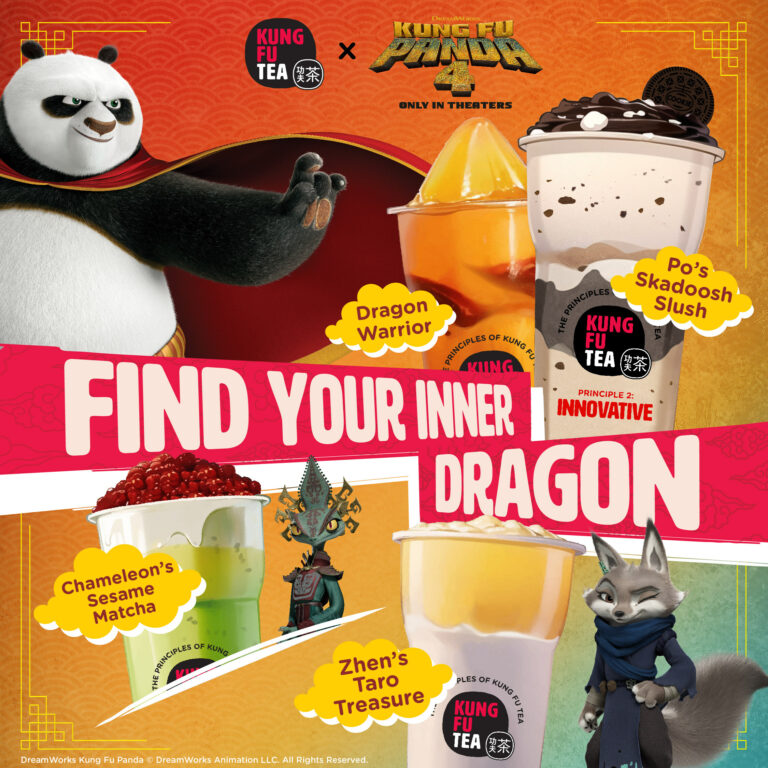 Kung Fu Tea x Dreamworks Animation’s “Kung Fu Panda 4” Announce ...