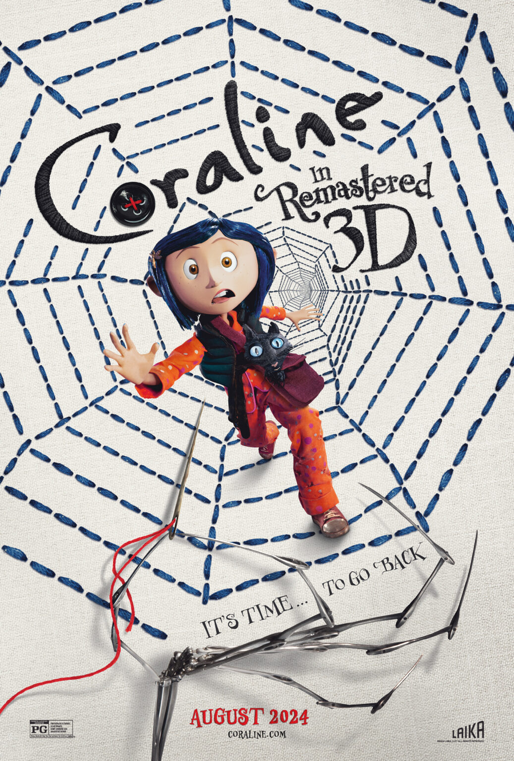 Coraline Remastered In Theaters 2024 Guenna Penelope